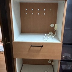 木製レンジ台レンジ棚