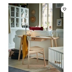 IKEAデスク　LISABO リーサボーの画像