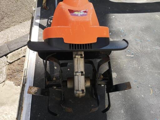 電動耕運機　耕す造　動作品