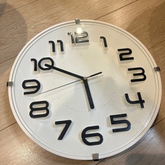 ニトリ　壁掛け時計の画像