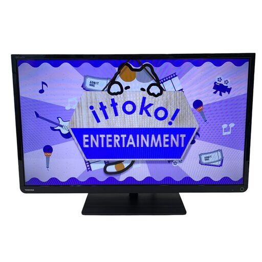 24C743_ジ6 TOSHIBA 東芝 32V液晶テレビ 32S10 REGZA 2015年製 現状品 中古