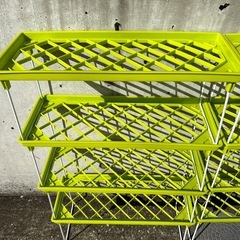 折りたためる棚セット
の画像