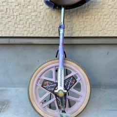 【一輪車】18インチ　スタンド・ヘルメット・防具
付