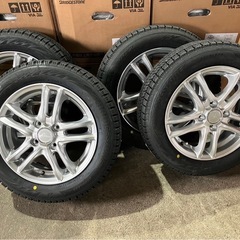 【新品】アルミホイール付きスタッドレス155/65Ｒ14　４本セット