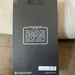 COACH iPhoneケース新品の画像