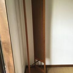 鏡付きハンガーラックの画像