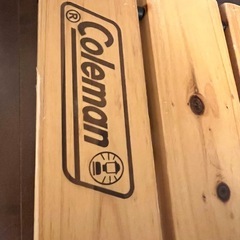 コールマン　ナチュラルウッドロールテーブル　90の画像