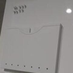 イケア IKEA メモボード ホワイトボード スチール板 スヴェンソース ファイルボックス マグネットピン プリントホルダー付き の画像