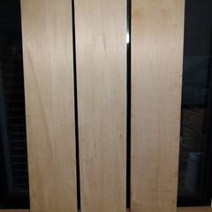【中古】ランバーコア合板棚板（約35cm x 約167cm） x 3枚