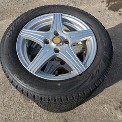 155/65R14　アルミスタッドレスセット　軽自動車全般　ブリジストンVRX2　セリアル3122　7分山位　