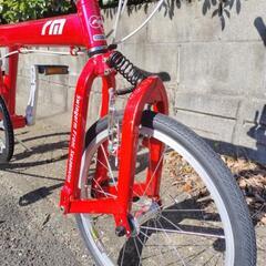 屋内保管!タイヤ新品輪行袋付🚲BD−1綺麗な車体です!!　の画像