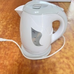 決まりました。電気ポット