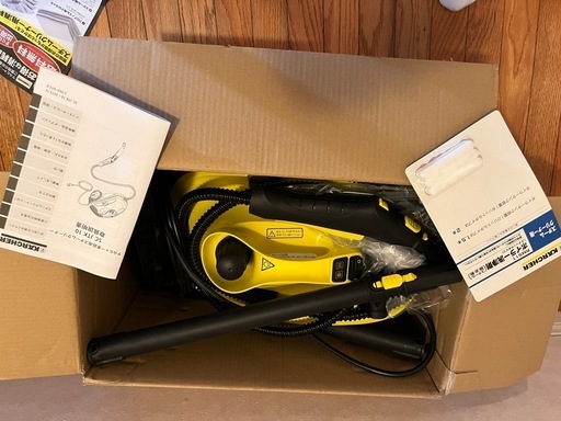 新品未使用品❗️KARCHER SC JTK 1 0スチームクリーナー