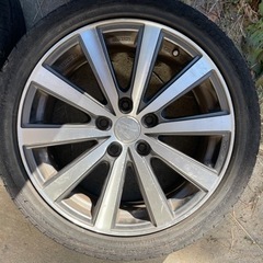 17インチ　タイヤホイールセットの画像