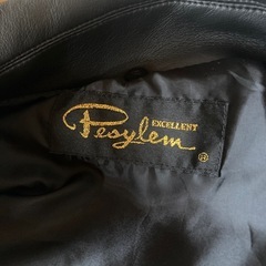 レディースPsyche レザー 風　コートの画像