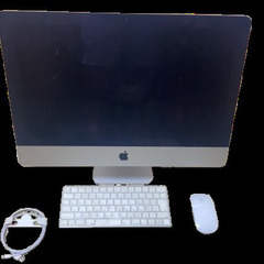 【中古・美品】Apple iMac A1418 21.5インチ（2017モデル）｜キーボード・マウス・元箱付きの画像