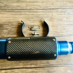 【美品】バイクサイレンサー50.8π