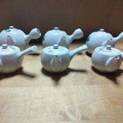 急須6個セット(未使用)取引予定者様決まりました！の画像