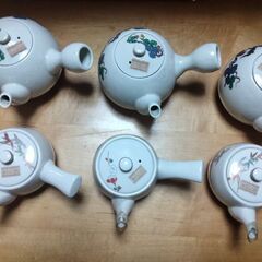 急須6個セット(未使用)取引予定者様決まりました！の画像