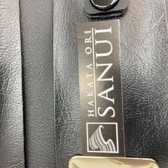 ▼値下げ▼【新品・未使用】キーケース 博多織 SANUI 黒 店頭販売 南区花畑の画像