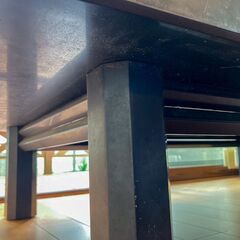 会津塗り 漆塗り座卓【中古】の画像