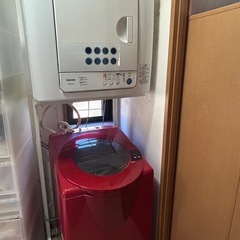 【受け渡し者決定】乾燥機、洗濯機セットで無料