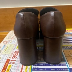 厚底 ローファー Lサイズの画像