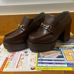 厚底 ローファー Lサイズ