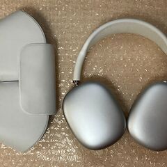 apple airpods max シルバー 箱有りの画像