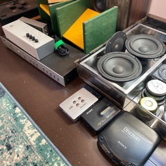 お渡し完了[ジャンク品・無料]スピーカー系他 多数オーディオ系ジャンクまとめての画像