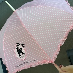 水玉柄傘の画像