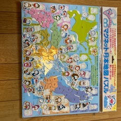 ドラえもん　日本地図　マグネットパズル