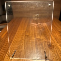 【中古品】無印良品 A4 アクリルフレーム 

