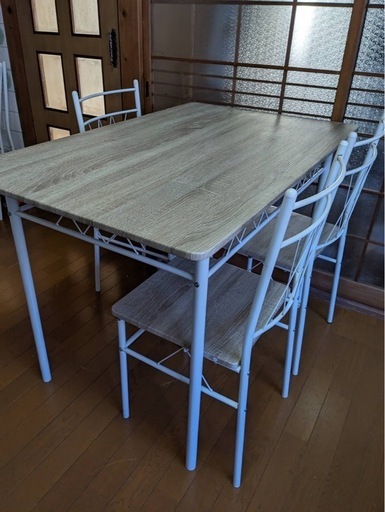 ダイニングセット　テーブル　イス