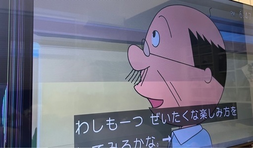 ハイセンス65型テレビ✴︎液晶画面割れ