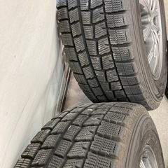 スタッドレス 215/60R16 19年製バリ山 215/55R17互換サイズ