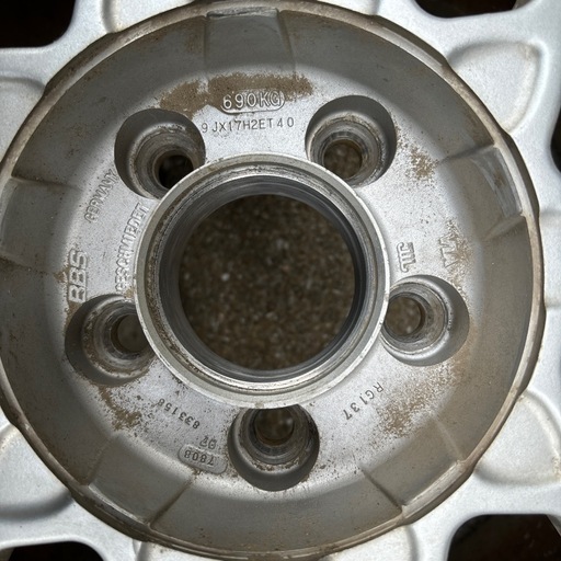 BBS RG137 17インチ　2本