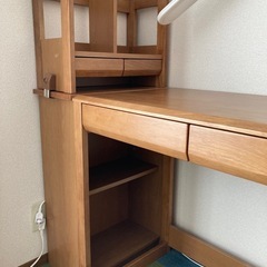 【決まりました】鍵付き引き出し　学習机　学習デスク　シンプル　組み合わせ　の画像