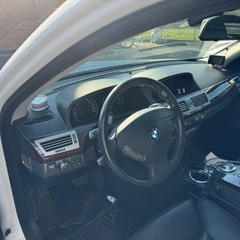 【決まりました】【最終値下げ】希少左ハンドルディーラー車 車検有り 後期型 BMW7シリーズ e65 740i コンフォートパッケージ サンルーフ黒皮 クレンツェ 21インチの画像