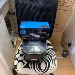 SHARP3合炊飯器⭐︎スピーカー⭐︎椅子