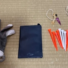 ゴルフクラブ、バッグ、小物一式の画像