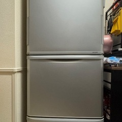 【20年製】シャープ 350L冷蔵庫 SJ-W352E