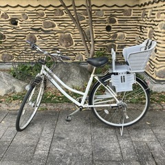 27インチ自転車、通勤通学、パパチャリ仕様