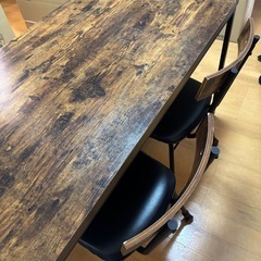 【受付終了】ダイニングテーブルSET ニトリ　120cm