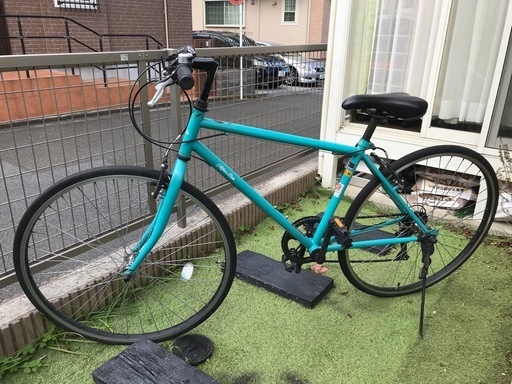 クロスバイク　スタンド付き