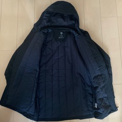 【お取引完了】デサント　中綿入りナイロンジャケット　メンズＯサイズ　　の画像
