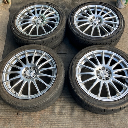 ワーク17インチサマータイヤ４本セット