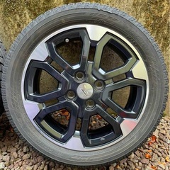 ウェイク純正ホイール、スタッドレス４本セットの画像