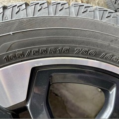ウェイク純正ホイール、スタッドレス４本セットの画像