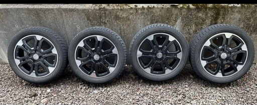 ウェイク純正ホイール、スタッドレス４本セット
